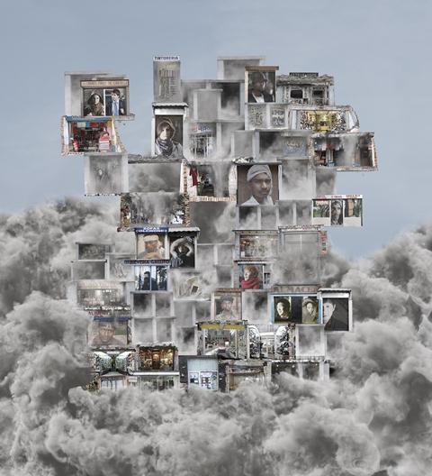 N. 25 de la serie Paisajes del futuro, 2012. Rosa Muñoz. VEGAP. Madrid 2012