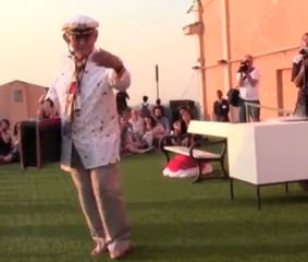 David Medalla en la 9ª Bienal de Mercosur | Puerto Alegre