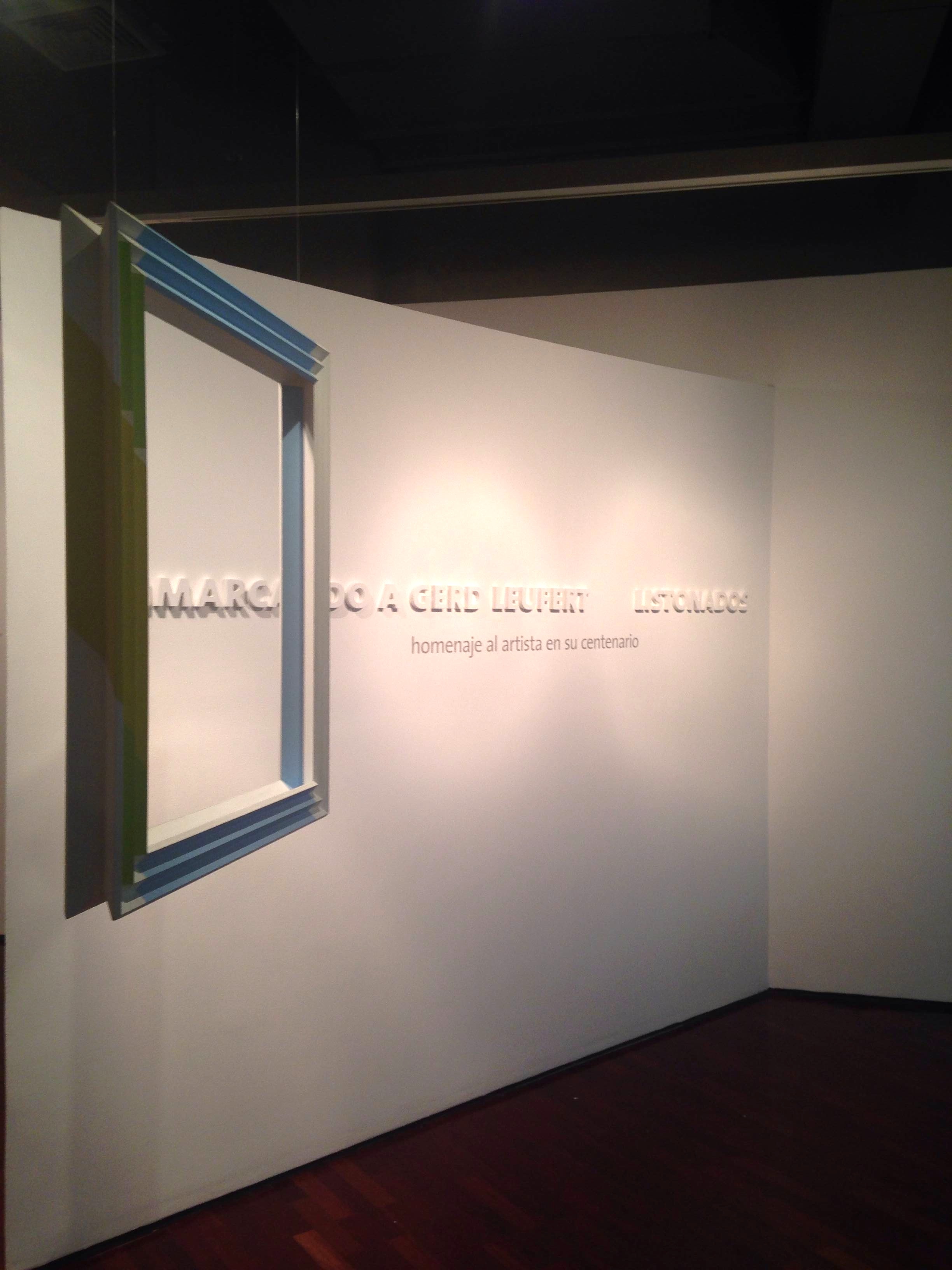 ENMARCANDO A GERD LEUFERT LISTONADOS. Por Ruth Auerbach