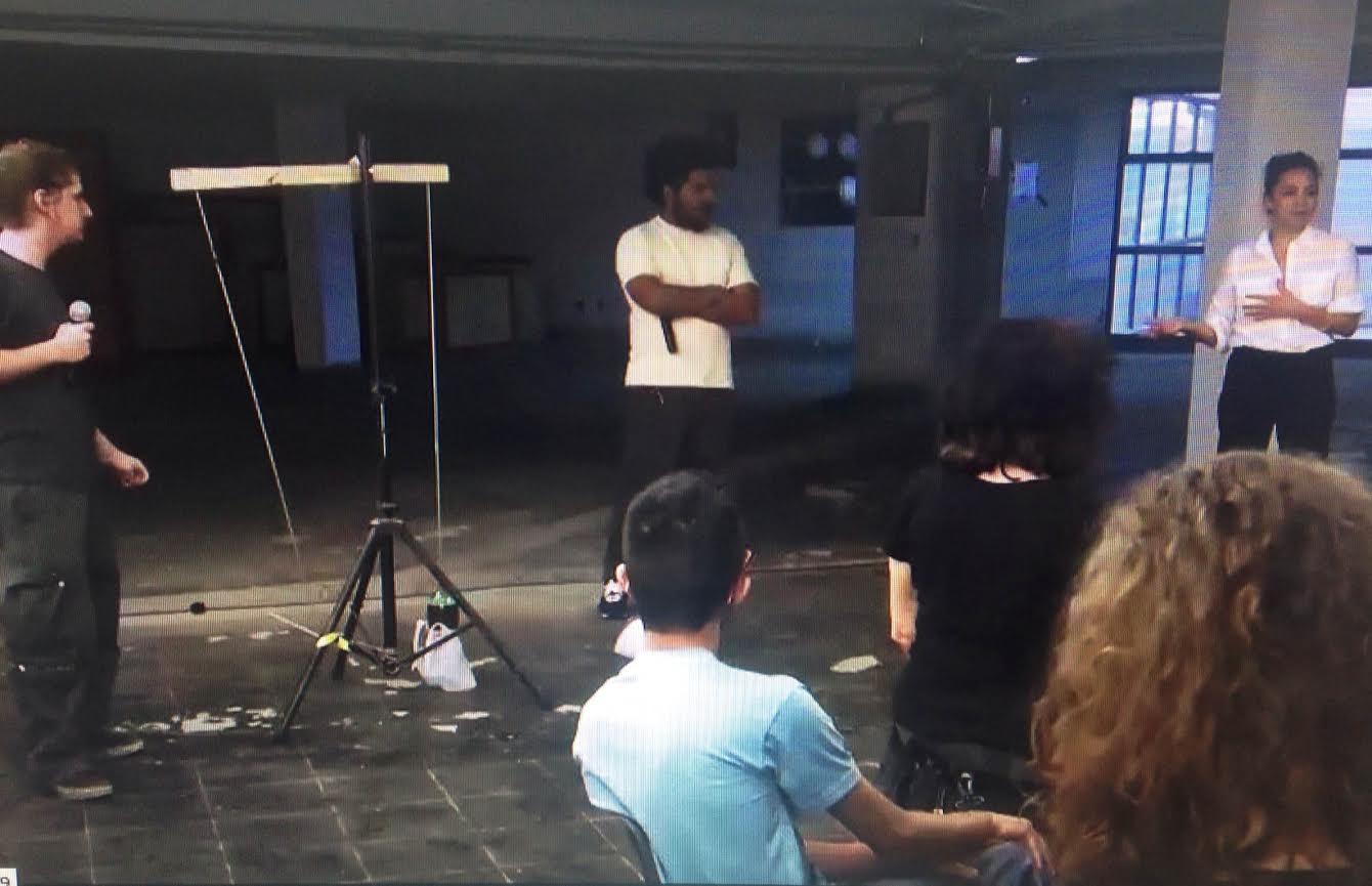 Conversación abierta: Fabio Bonfati y Raily Yance con las curadoras Sofía Hernández Chong Cuy y Fernanda Brenner en Pivô, São Paulo