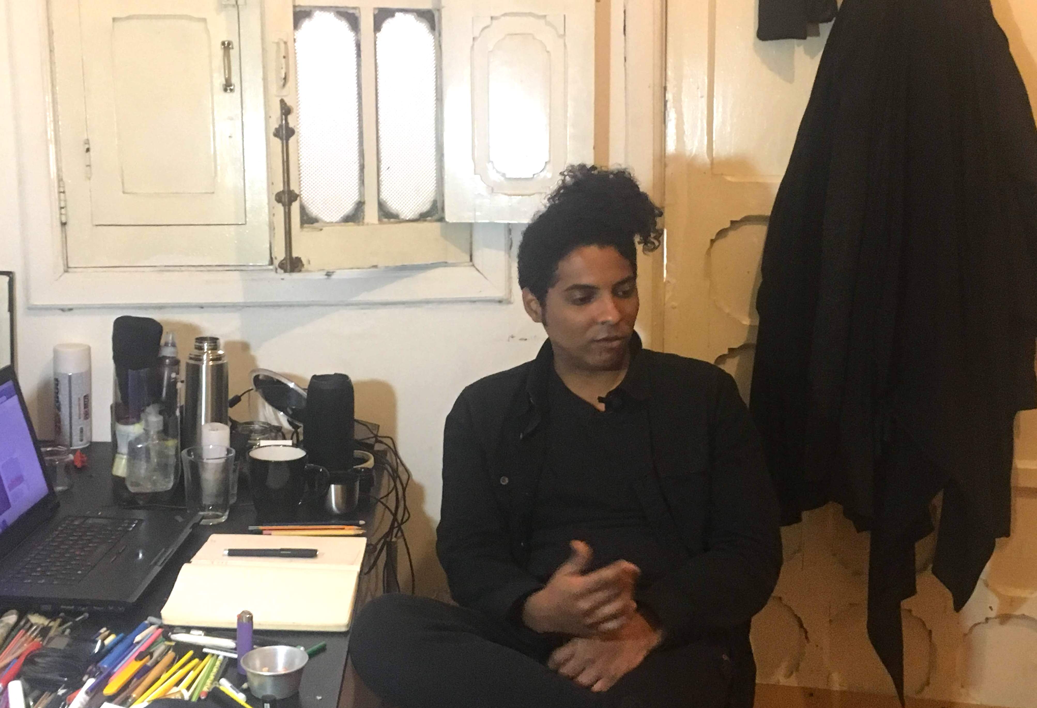 Entrevista a Raily Stiven Yance por Adriana Chica Garcia en Bogotá