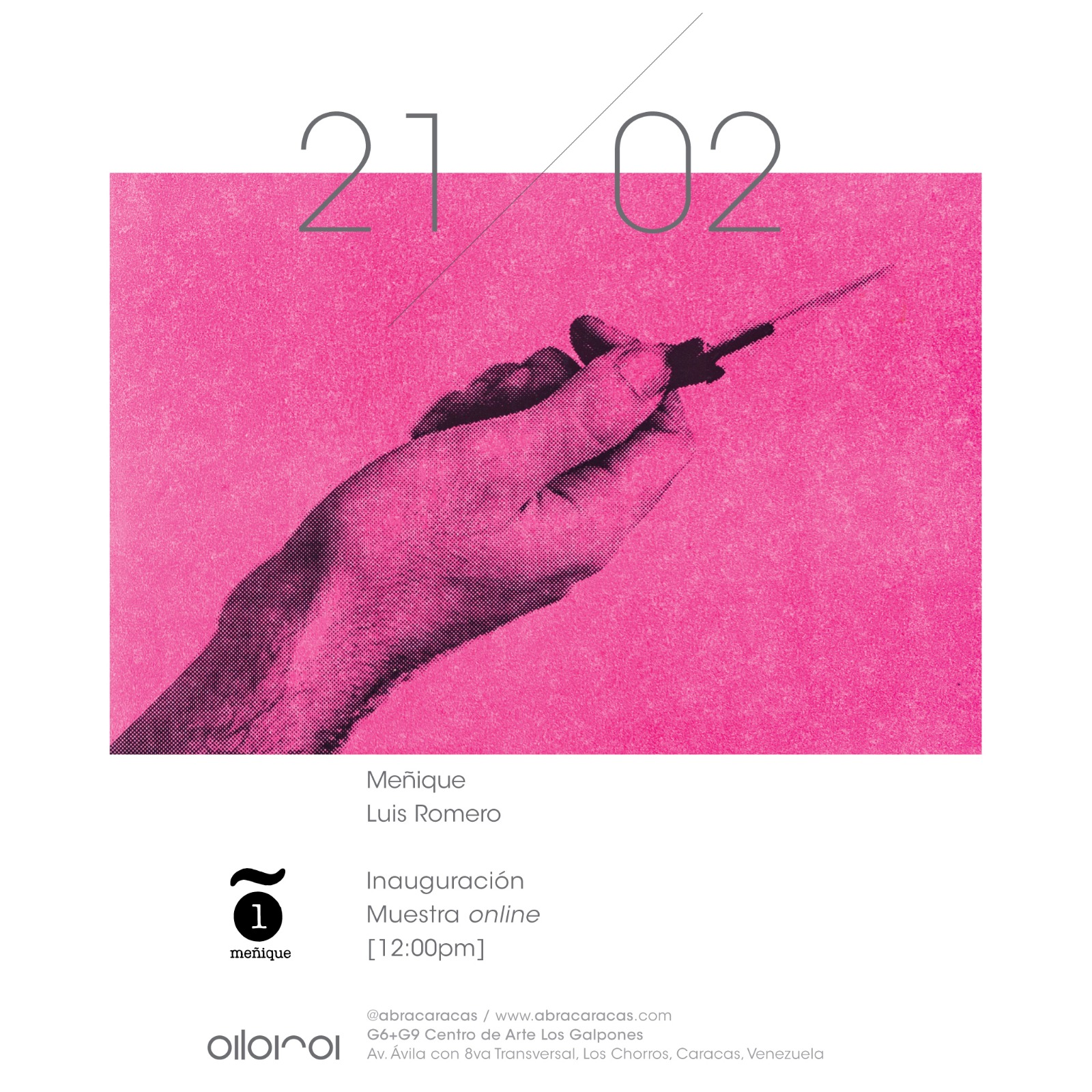 Luis Romero presenta el libro MEÑIQUE con una muestra online desde las redes de la galería ABRA